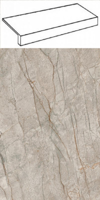 Атлас Конкорд ЭМПАИР СИЛЬВЕР РУТ СТУПЕНЬ ФРОНТ / Atlas Concorde Empire Silver Root Scale Front 33x120