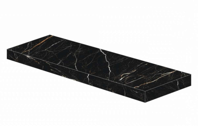 Атлас Конкорд АЛЛЮР ИМПЕРИАЛ БЛЭК СТУПЕНЬ УГЛОВАЯ Лап / Atlas Concorde Allure Imperial Black Scalino Angolare Lap 33x120