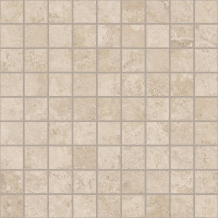 Керамогранит Колизеум СИЕНА БЕЛЫЙ ВСТАВКА МОЗАИКА 30x30