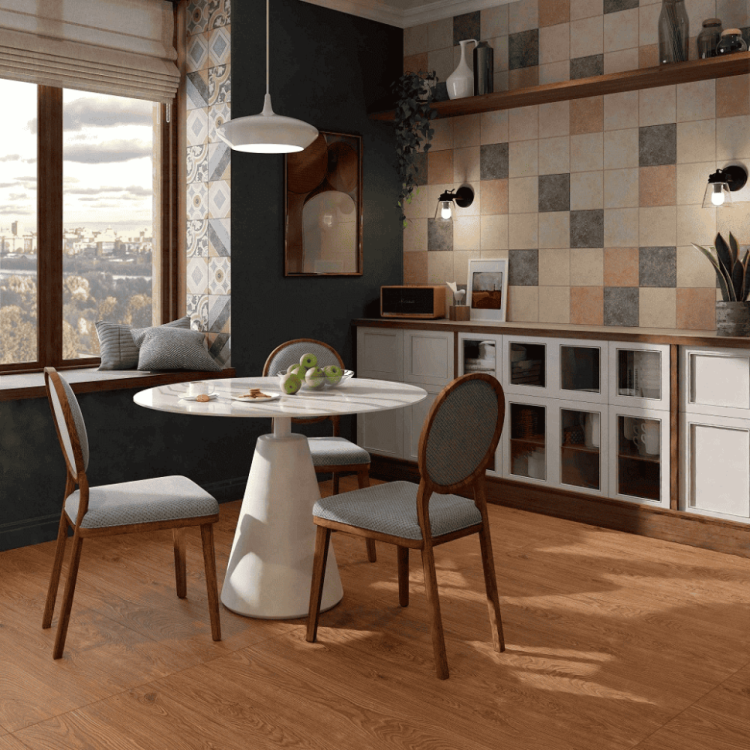Плитка AXIMA NEAPOLITANA АКСИМА НЕАПОЛИТАНА коричневая 20x20